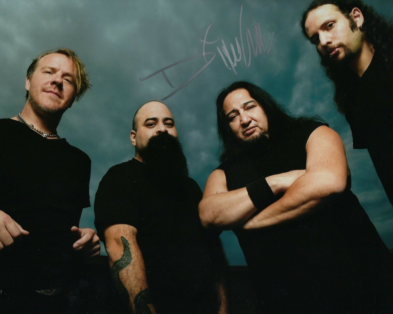 GFA Fear Factory Band * DINO CAZARES * Signed Autographed 8x10 Photo Poster painting D5 COA