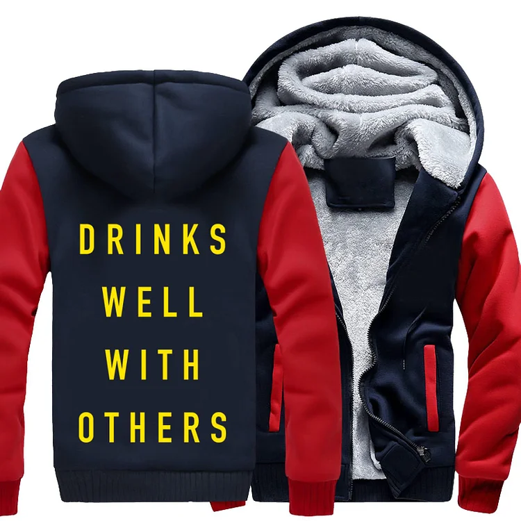 Drinks Well With Others, Beer Fleece Jacket