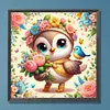 Diamond Painting -DIY Round Drill Owl