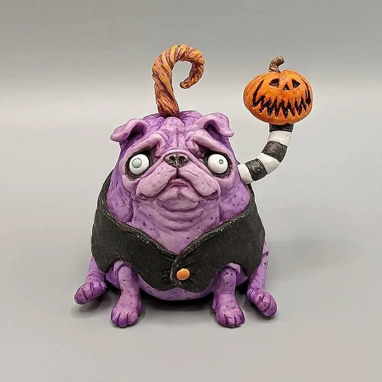 Demon Pug Garden Home Decor Christmas & Halloween Gift