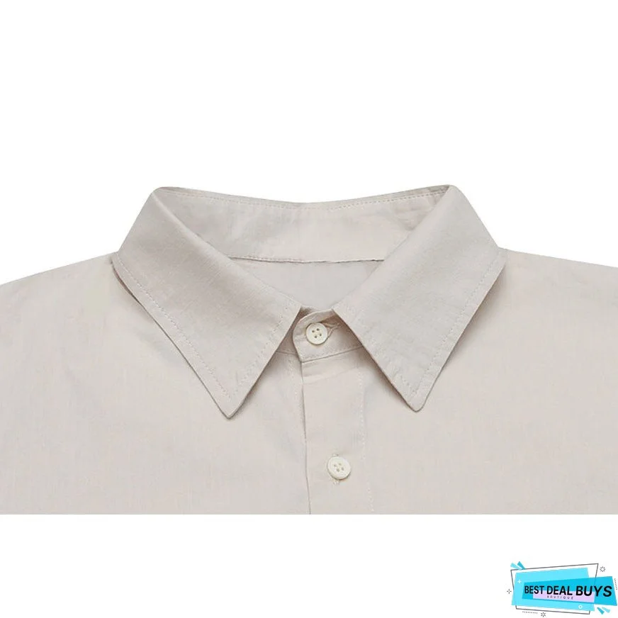 Simple Pocket Patch Shirts