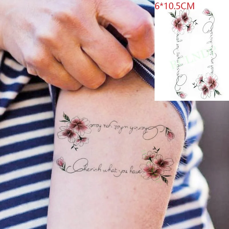 Waterproof Temporary Tattoo Sticker ins Butterfly black white sexy Body Art flash tatoo fake tatto for Women Men