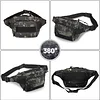 Taktische G&uuml;rteltasche Sport H&uuml;fttasche Molle Bauchtasche Wasserabweisend mit Rei&szlig;verschluss f&uuml;r Outdoor Laufen Reise Wandern Radfahren Camping Klettern