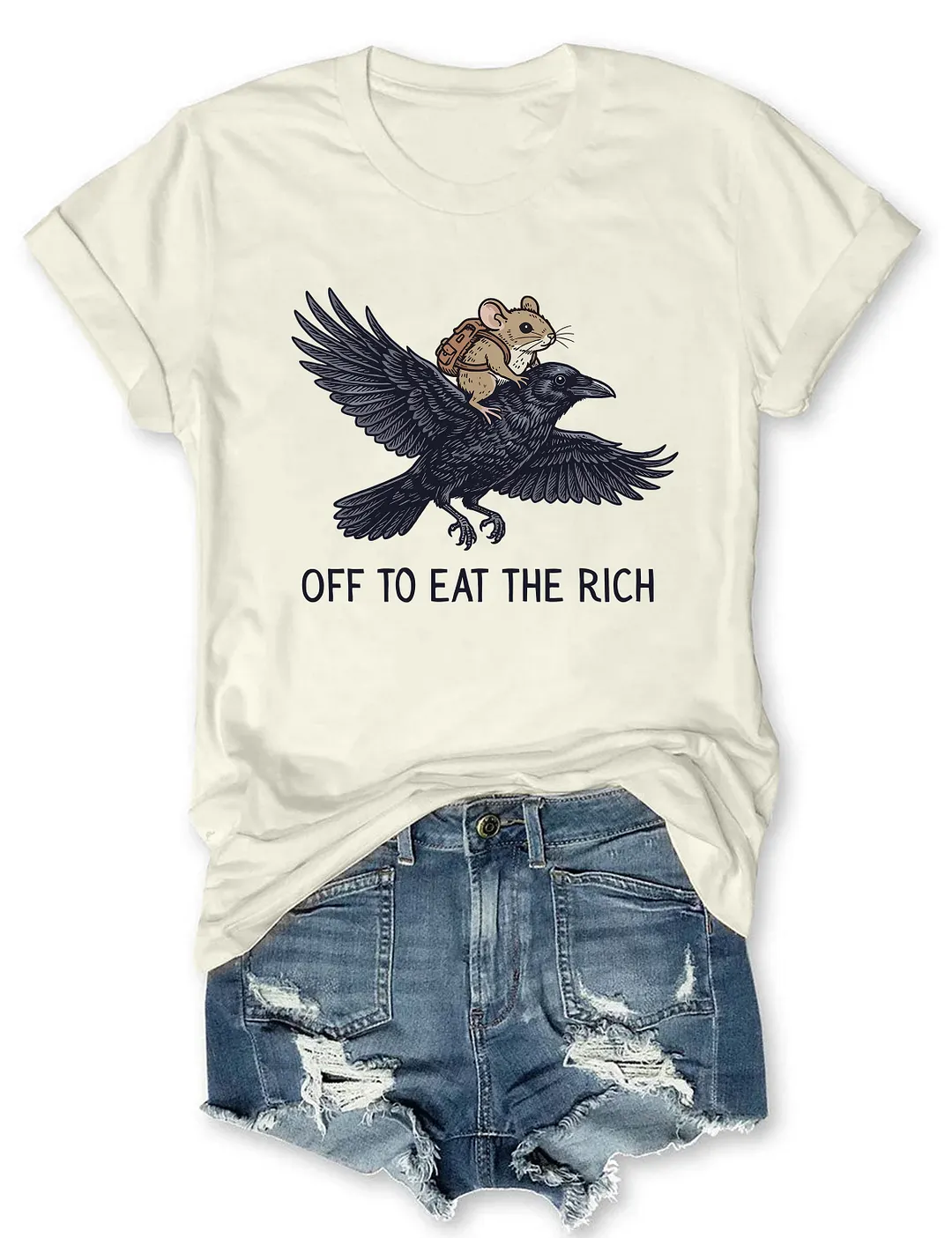 Off To Eat The Rich T-shirt