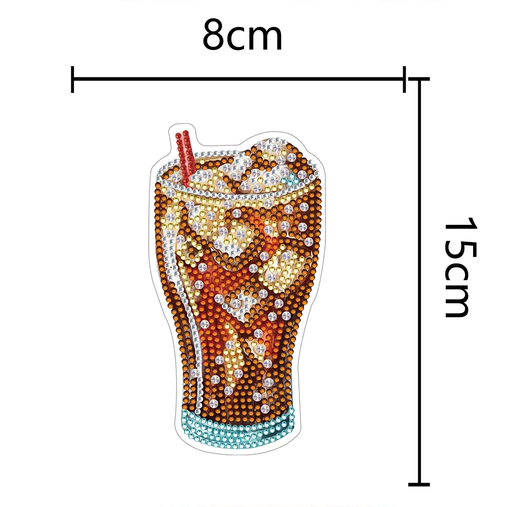 1pcs DIY Soda Diamond Painting Magnets Refrigerator for Adults Kid Office Car Fridge