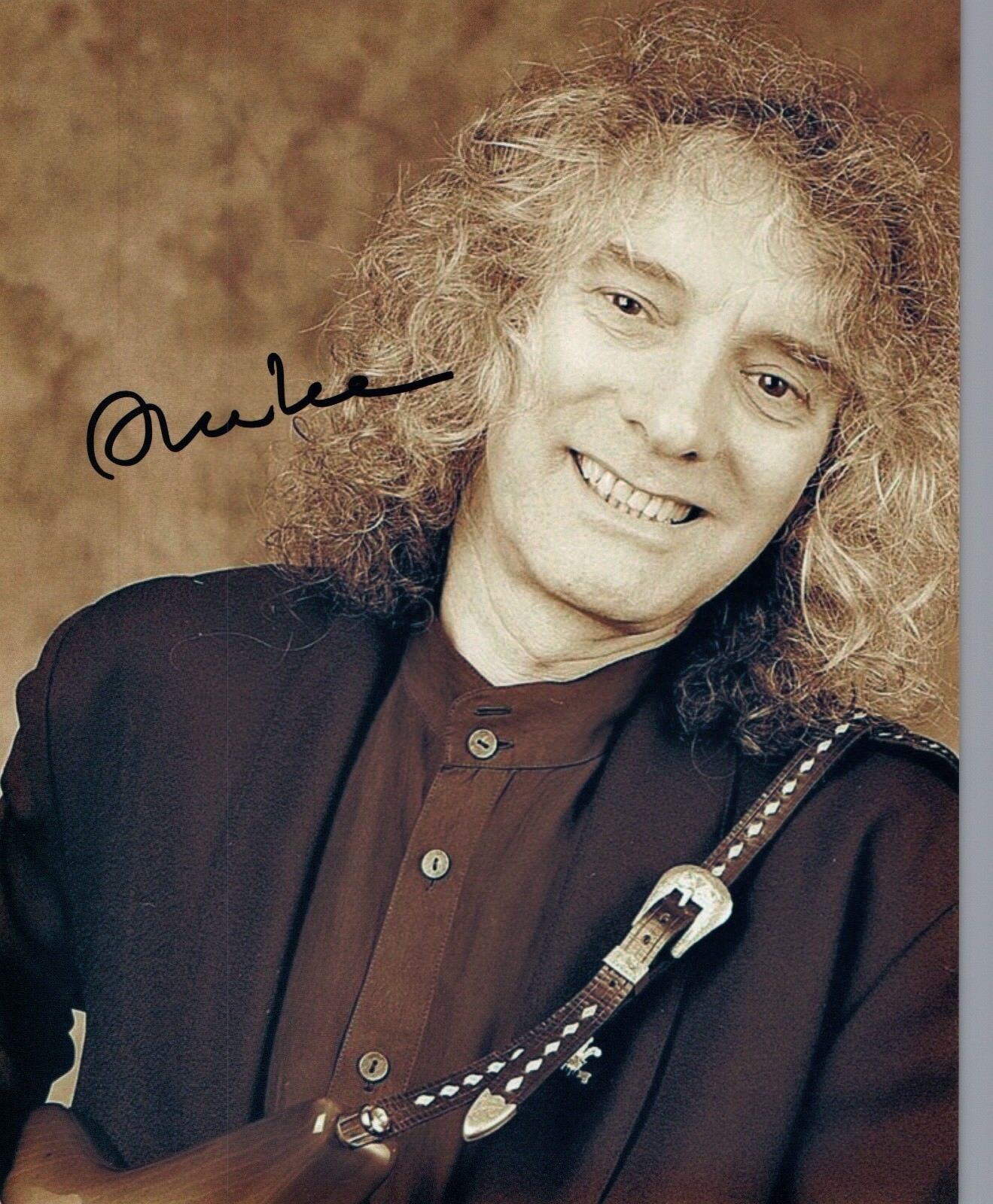 Albert Lee Signed Autographed 8x10 Photo Poster painting Blues Guitarist COA