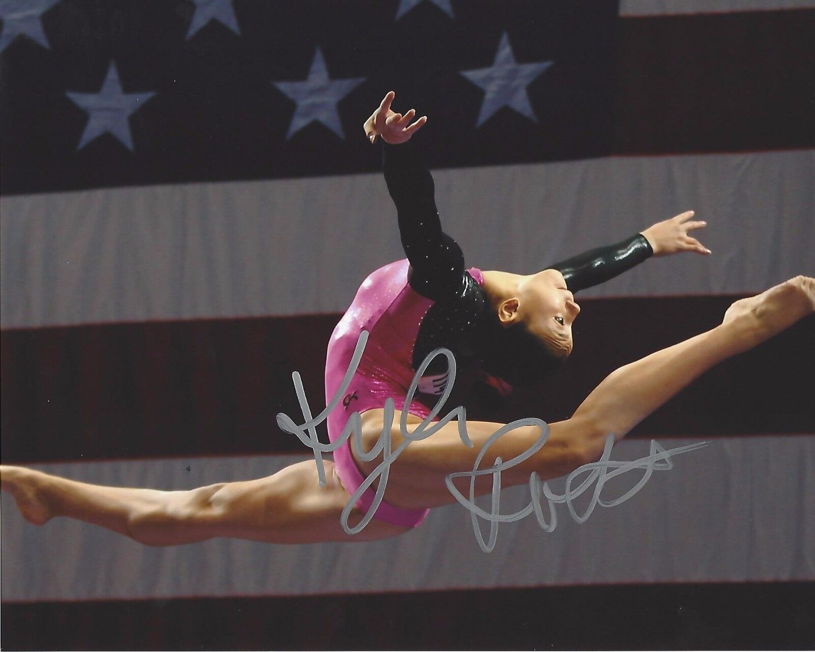 KYLA ROSS SIGNED 8X10 Photo Poster painting COA 2012 LONDON OLYMPICS GOLD GABBY DOUGLAS FIERCE 5