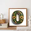 Diamond Painting -DIY Round Drill Sunflower Number 0