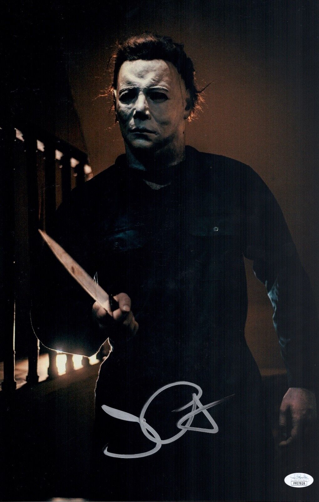 JOHN CARPENTER Signed 11x17 HALLOWEEN Photo Poster painting LEGEND In Person Autograph JSA COA