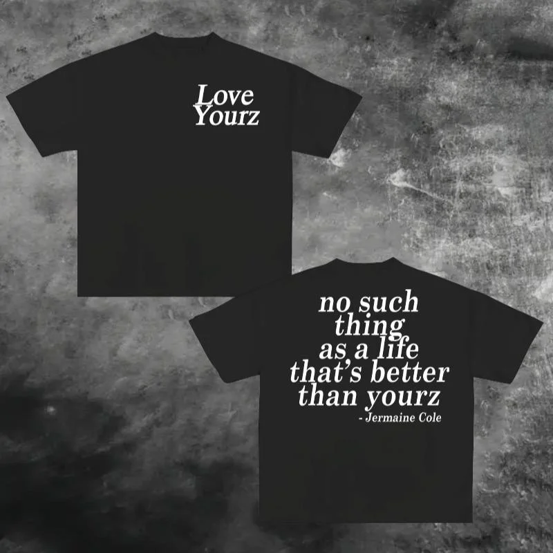 Love Yourz Printed Men's Oversized T-shirts