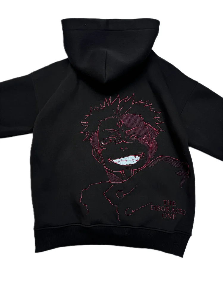 JJK Embroidered Hoodie