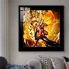 Dragon Fist Super Saiyan 3 Son Goku Decorative Painting - Dragon Ball Decorative Painting - JuZi Studio