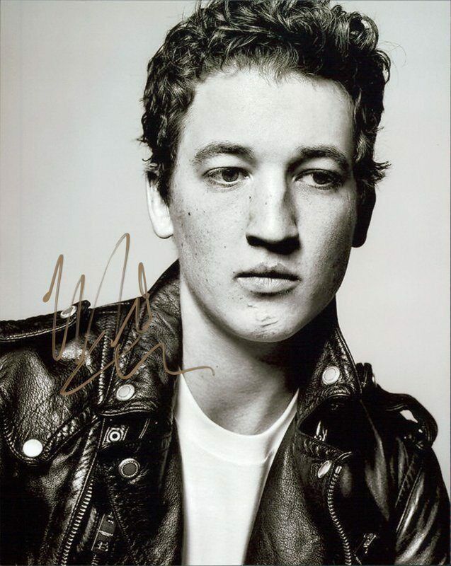 Miles Teller authentic signed celebrity 8x10 Photo Poster painting W/Cert Autographed C3