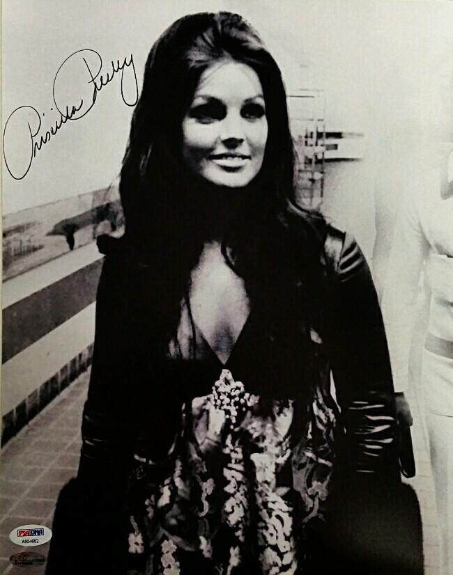 Priscilla Presley Signed 11x14 Photo Poster painting #5 Auto Autograph Elvis w/ PSA/DNA COA