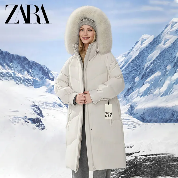 ZARA 2025 &ndash; Nowinka! Nepremokav&aacute; a Vetruvzdorn&aacute; Zimn&aacute; Bunda &ndash; Teplo, &Scaron;t&yacute;l a Pohodlie v Jednom