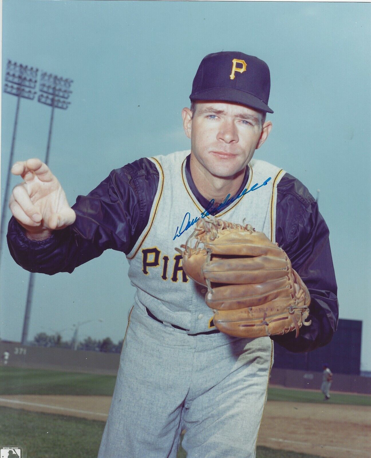 AUTOGRAPHED 8x10 DON CARDWELL Pittsburgh Pirates Photo Poster painting W/COA