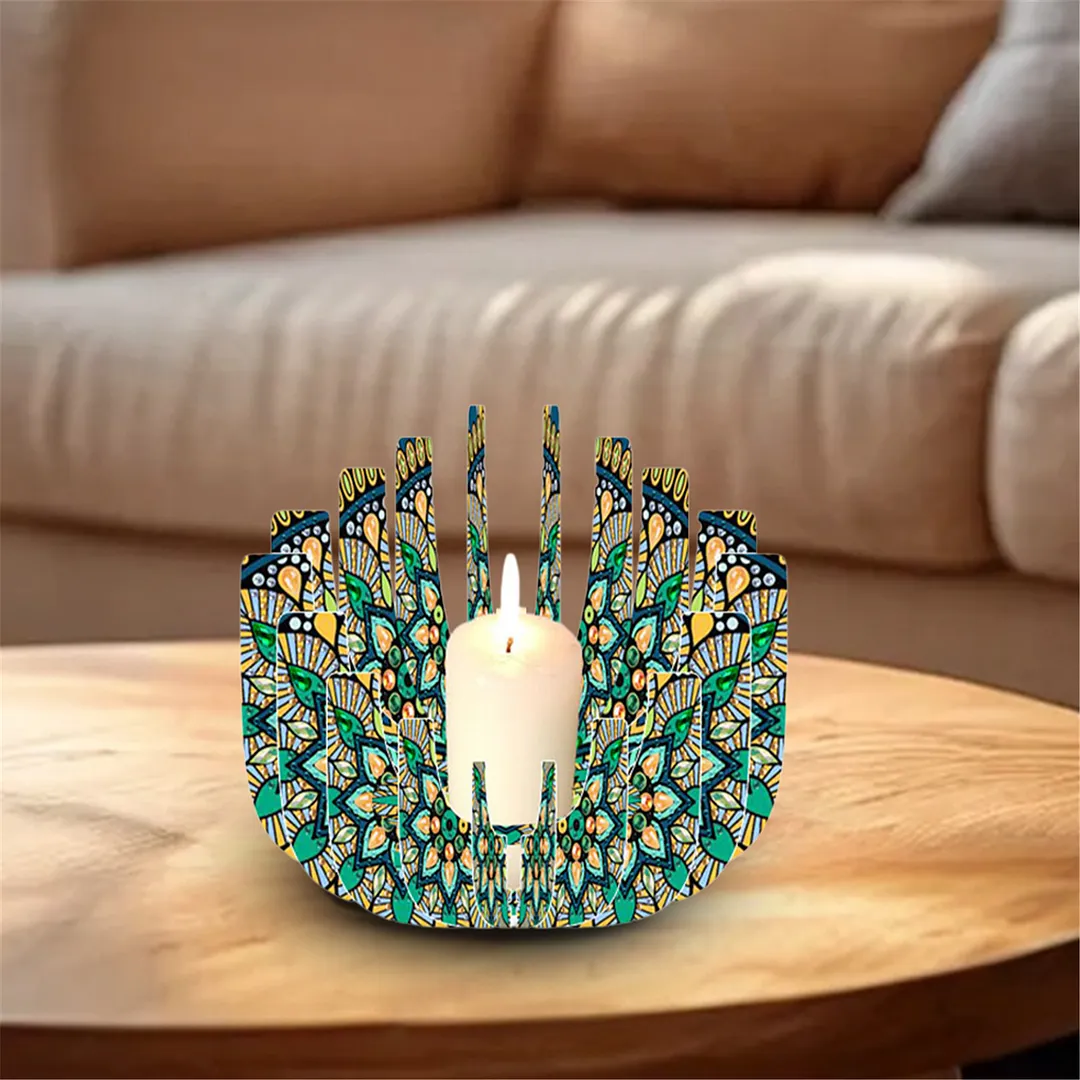 DIY Diamond Art Painting Kits of Candle Holder for Aromatherapy & Home Decor