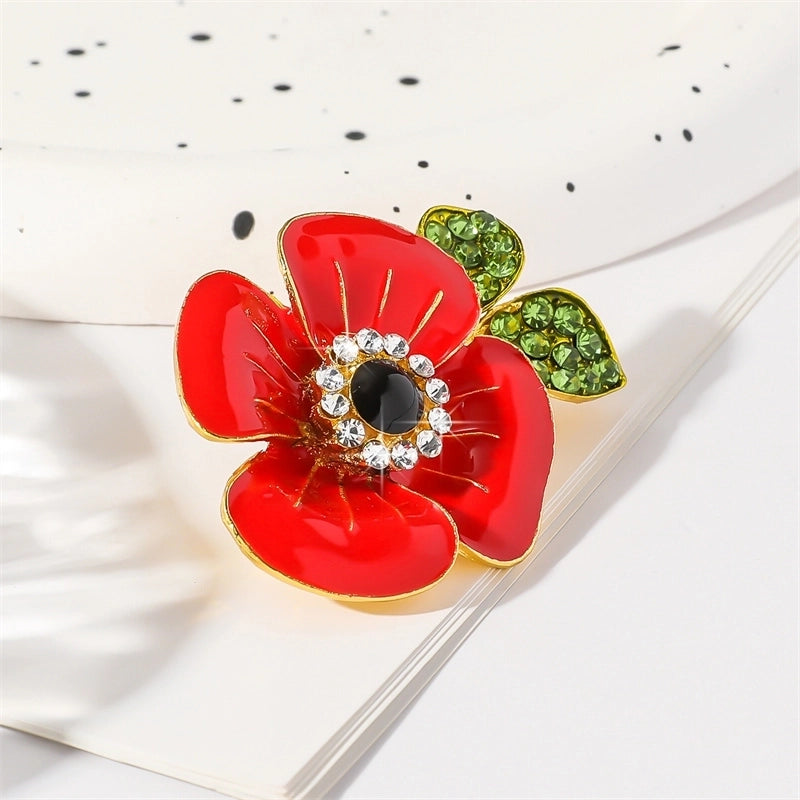 Sweet Pin Flower Alloy Women’s Brooches