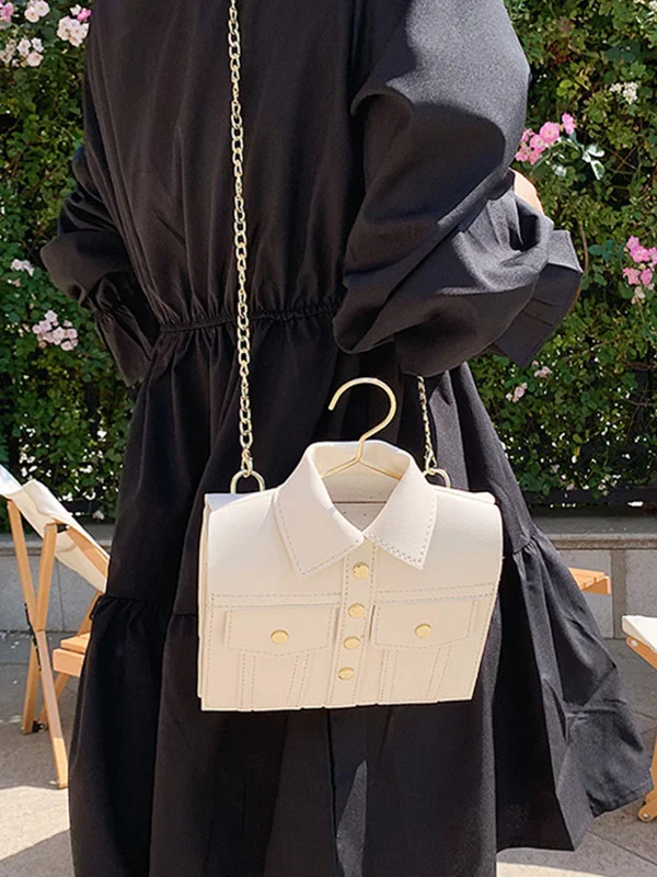 Original Stylish PU Contrast Color Shoulder Bag Accessories