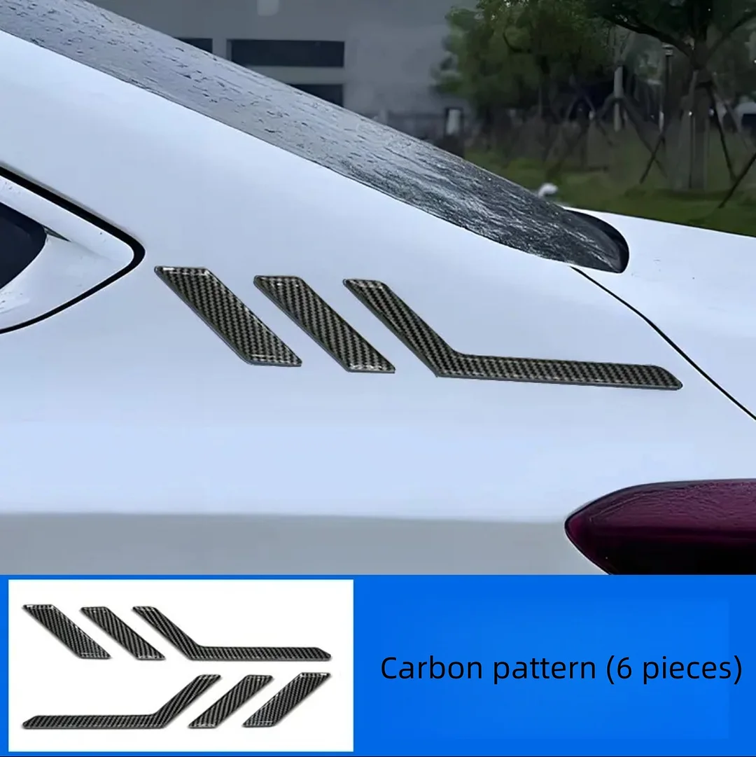 Car modification and modification side wing stickers--sports body decorative stickers