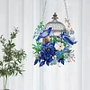 Diamond Painting Acrylic Bird Pendant
