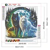Diamond Painting-DIY Full Round Drill Wolf