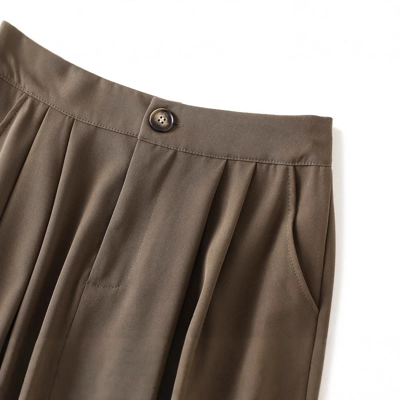 Nigikala Nigikala Temperament Half-Dress Girl Autumn Blanch High-Waisted A Skirt Dress With A Thin Umbrella Skirt 3103