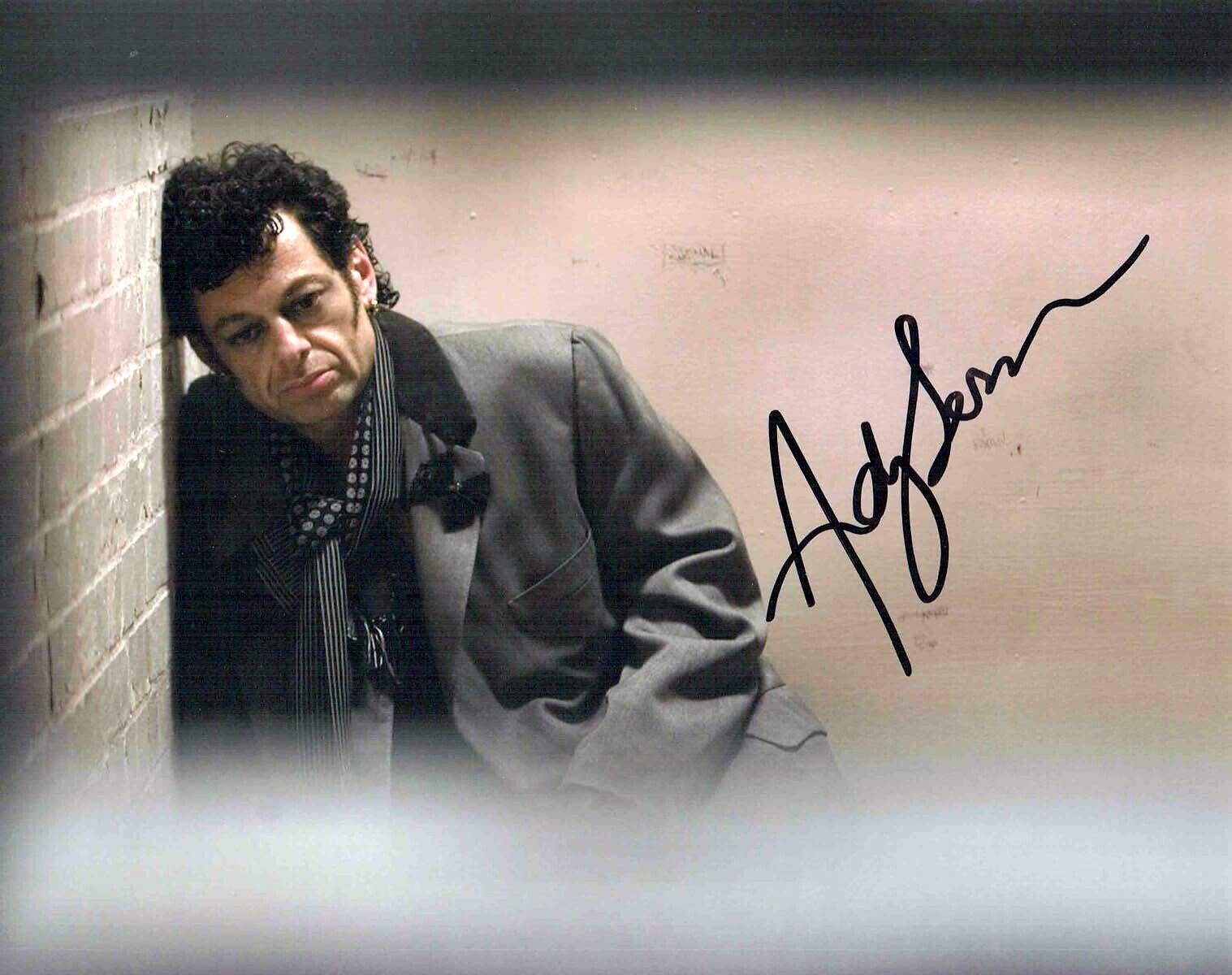 Andy SERKIS Signed Autograph 10x8 Photo Poster painting AFTAL RD COA Ian DURY Portrayal Actor