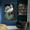 >SALE<5D DIY Full Square Drill Diamond Painting Peacock Kit Home Decoration (NF0424)