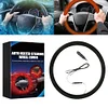 Heated Steering Wheel Cover Universal Steering Wheel Warmer for Cars Trucks Vans