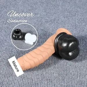 pornhint Pornhint Scrotum Ring, Soft Scrotum Restraint, Ball Stretcher Sleeve, Testicle Stretcher, Adjustable Cock Ring, Cock Cage, Sex Toy for Men, Mature