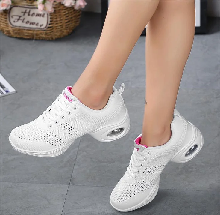 Women Air Cushion Mesh Breathable Arch Support Trainers  Stunahome.com