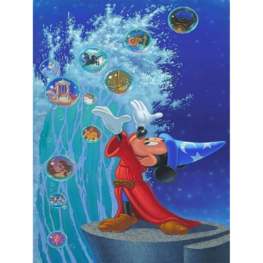 

Mickey Mouse - Round Drill Diamond Painting - 30*40CM, 501 Original