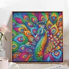 Diamond Painting-DIY Crystal Rhinestone Peacock
