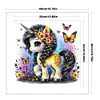 Colorful Unicorn-14CT Counted Cross Stitch 40*40cm/15.75*15.75in tapestrymarket
