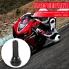 100pcs TR-413 Snap In Short Black Rubber Valve Stems TR413 Tubeless Valves