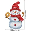 Snowman DIY Acrylic Shaking Head 5D DIY Diamond Art Tabletop Ornament Home Decor