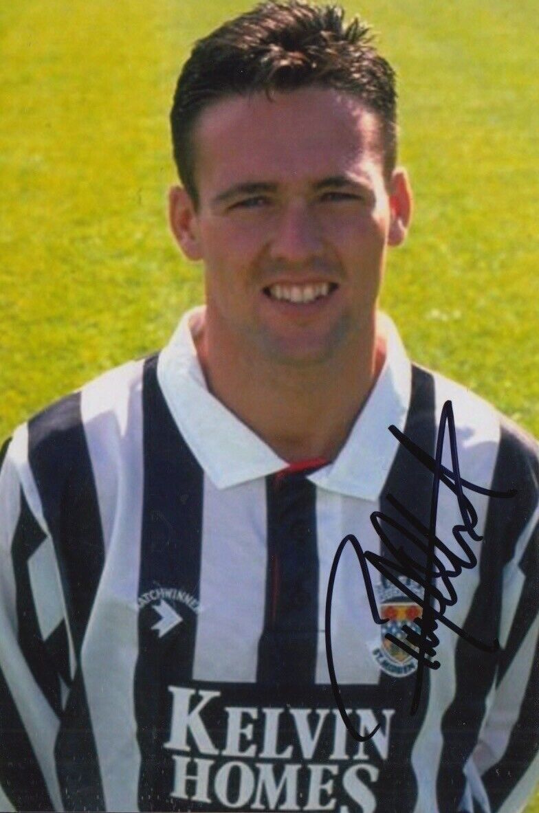 PAUL LAMBERT HAND SIGNED 6X4 Photo Poster painting ST MIRREN FOOTBALL AUTOGRAPH