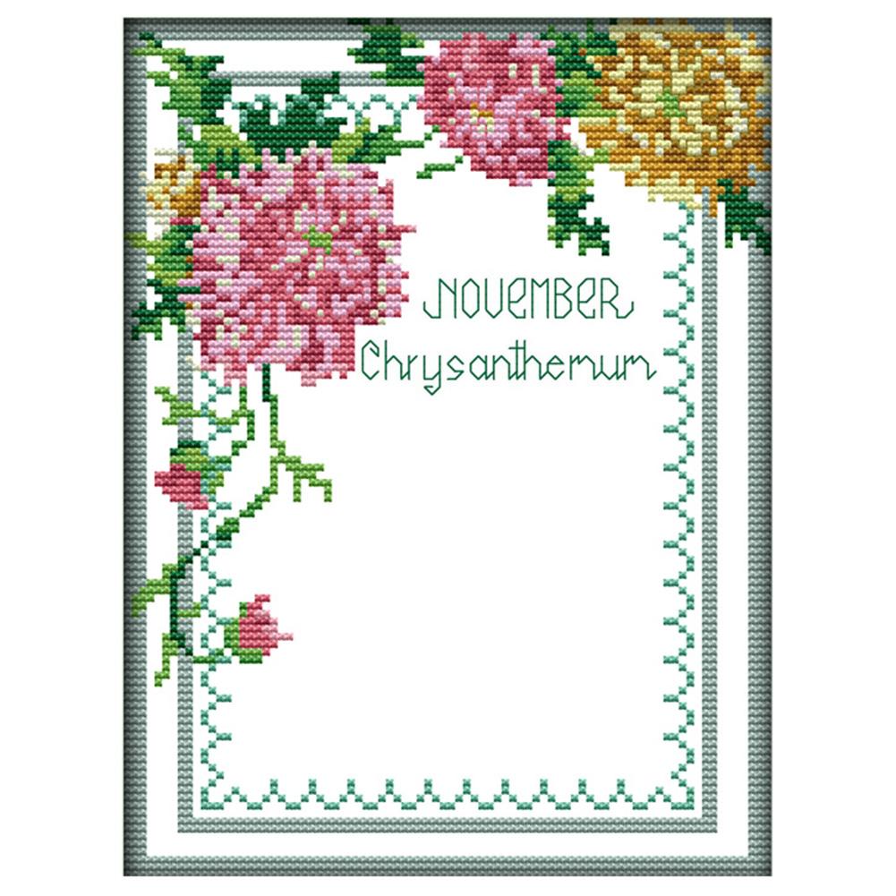 

Photo Frame - 14CT Stamped Cross Stitch - 20*28cm, 501 Original