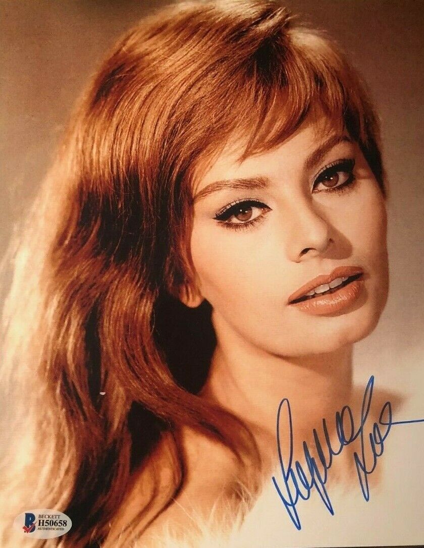 Sophia Loren signed autographed 8x10 Photo Poster painting BECKETT AUTHENTICATED COA