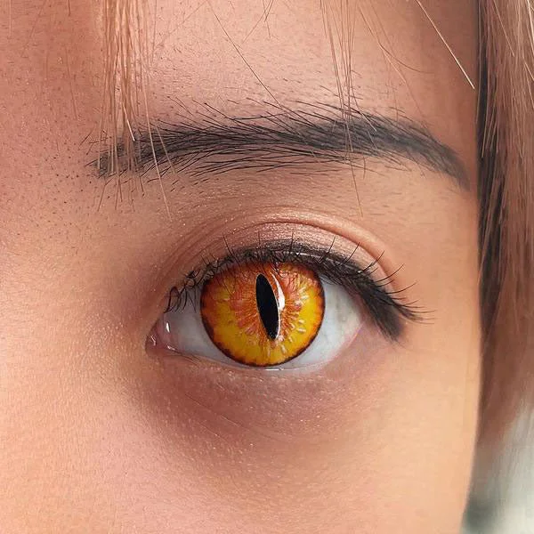 2pcs/pair Anime Contact Lenses For Eyes Cosplay Eye Color Lens Beauty Pupil Colored  Eye Contacts Lenses Yearly 14.5mm