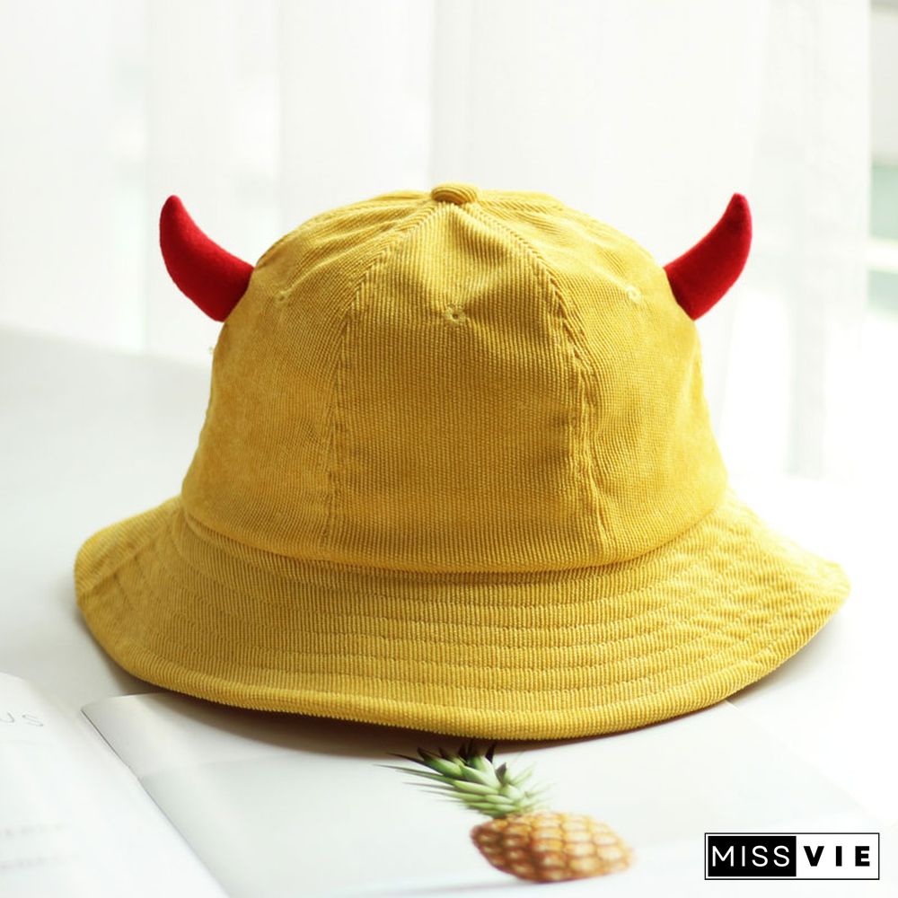 Cat Ears Angel Devil Antlers Fisherman Hat