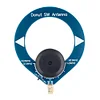 Circular Antenna AM MW/SW Small Donut Antenna No Burrs Easy To Install for Radio