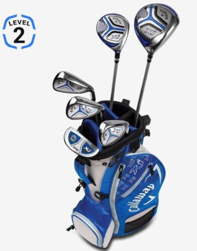 Callaway Golf XJ-2 Junior Kids Right Hand 6-Piece Golf Set w/ Bag New #74123 - Picture 1 of 12