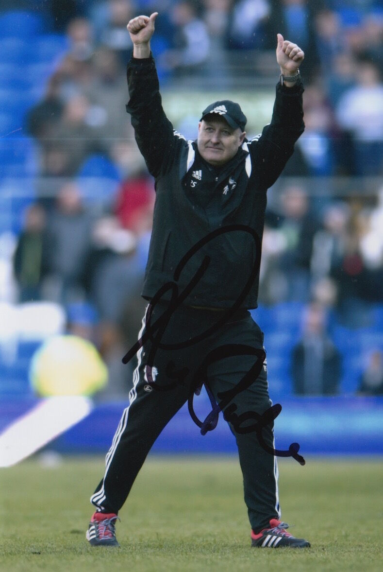 CARDIFF CITY HAND SIGNED RUSSELL SLADE 6X4 Photo Poster painting 1.