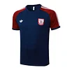 Arsenal 25/26 Royal blue (maroon on the shoulders) Short-Sleeve Training Kit