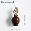3D Ceramic Vases Fridge Magnet Decorative Vase Fridge Magnet for Fridge Ornament