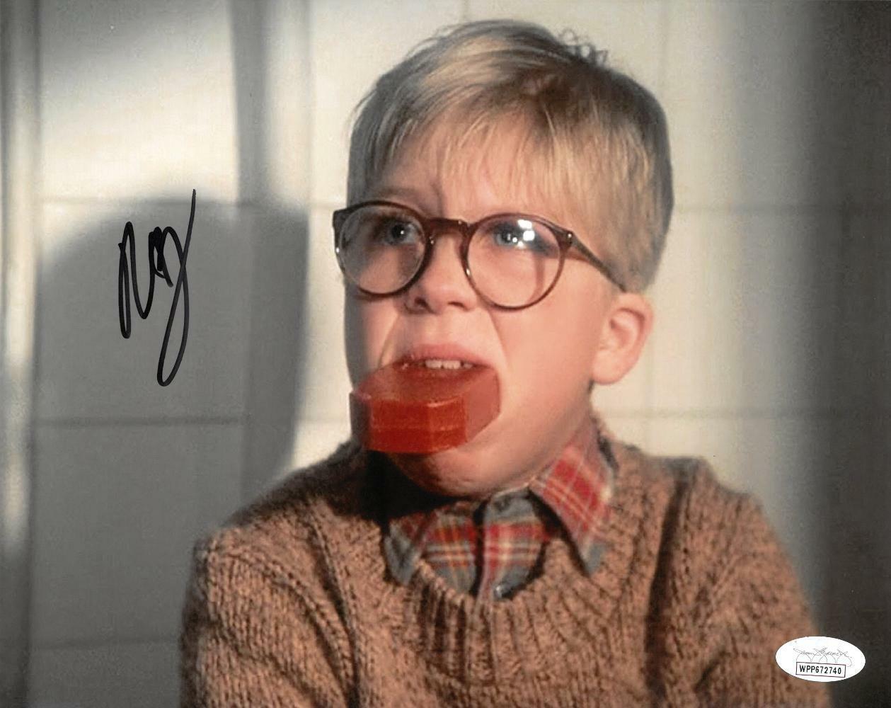 Peter Billingsley Signed Christmas Story Authentic Autographed 8x10 Photo Poster painting JSACOA