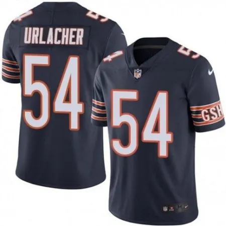 Men's Chicago Bears #54 Brian Urlacher Navy Vapor untouchable Limited Stitched Jersey EM1W