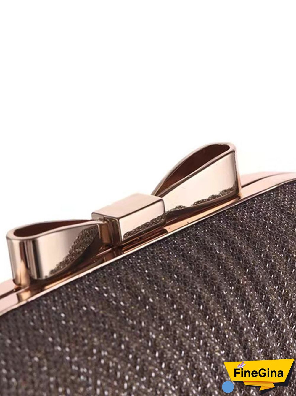 Pleated Butterfly Goose Egg Dinner Bag Oval Clutch Party Party Dress Chain Bag